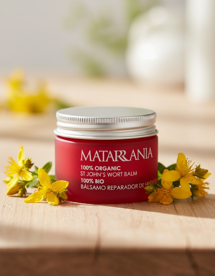 Matarrania HYPERICO REPAIR BALM 100% BIO natural aftersun 30 ml 2 Matarrania HYPERICO REPAIR BALM 100% BIO natural aftersun 30 ml - Image 2