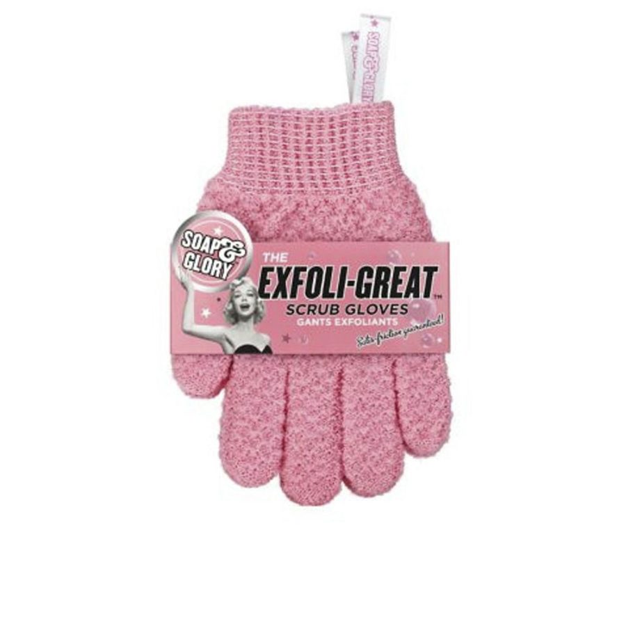 Soap & glory THE EXFOLI-GREAT exfoliating gloves 2 u