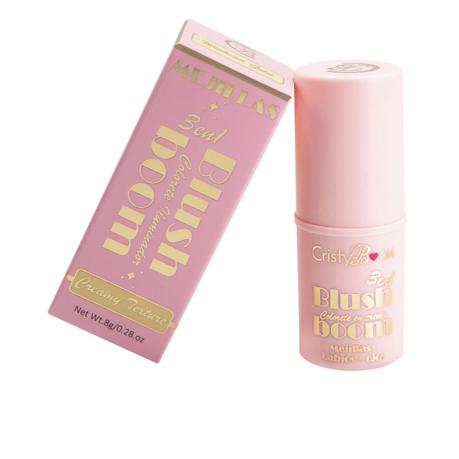 Cristyboom BLUSH BOOM highlighter stick 3 in 1 #weekeng gold 8 gr