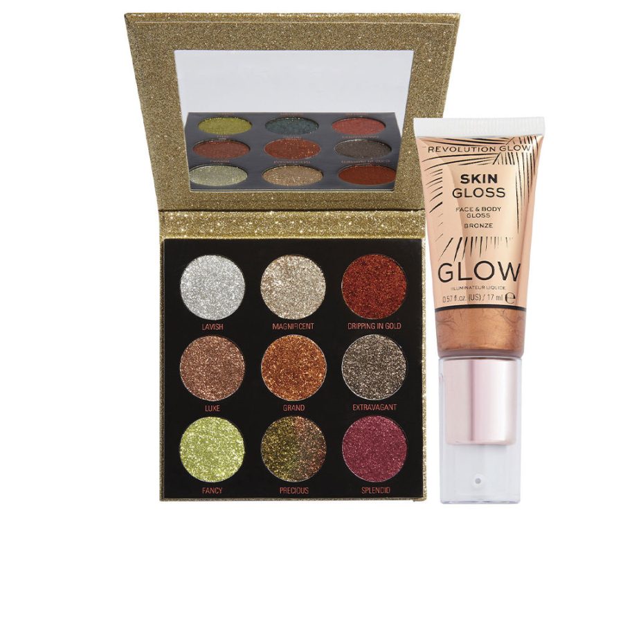 Revolution make up Glitter set