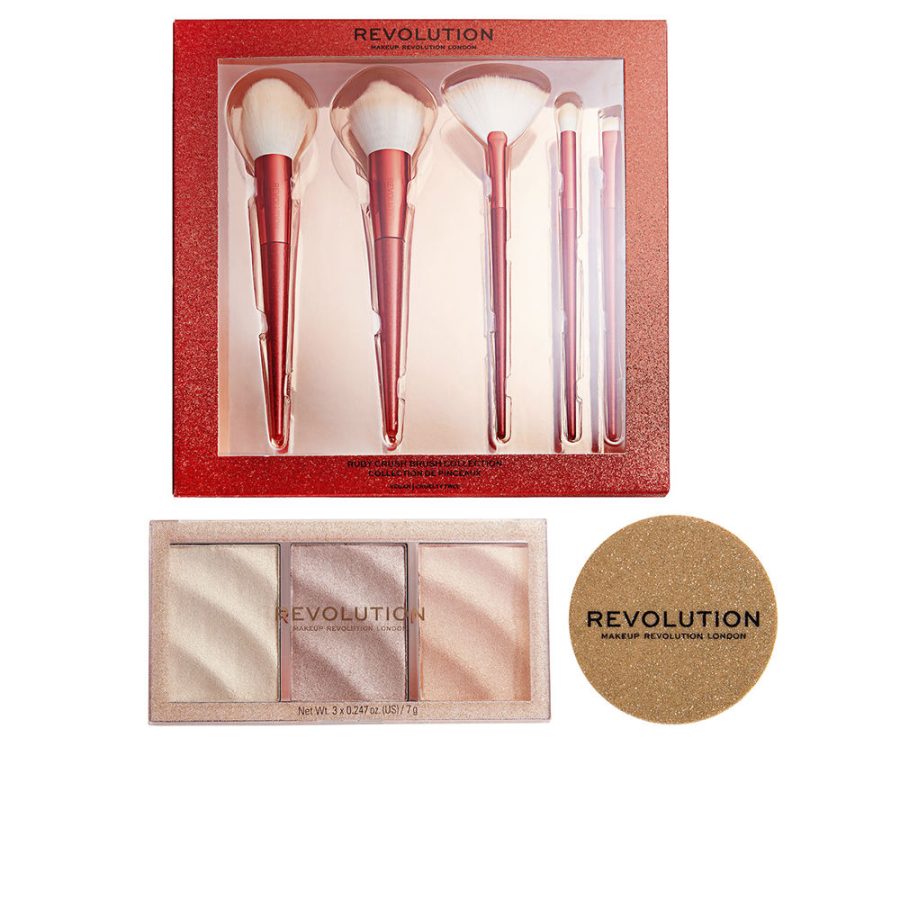 Revolution make up Ilumiadores & brochas set