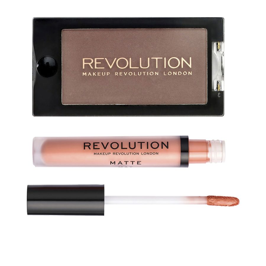 Revolution make up Polvos bronceadores & labial set