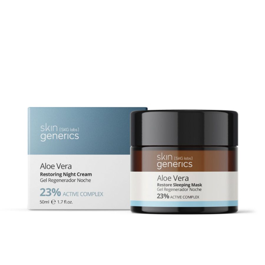 Skin generics ALOE VERA nachtregenererende gel 23% 50 ml