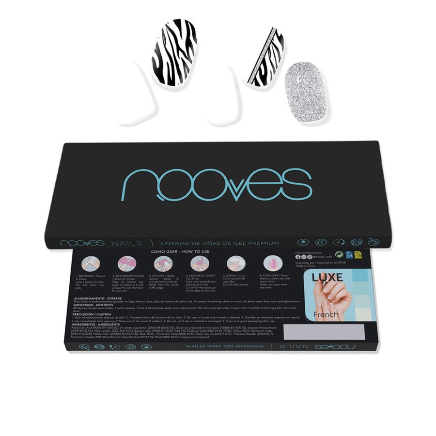 Nooves Premium glam #funky baby GEL NAIL SHEETS 20 units