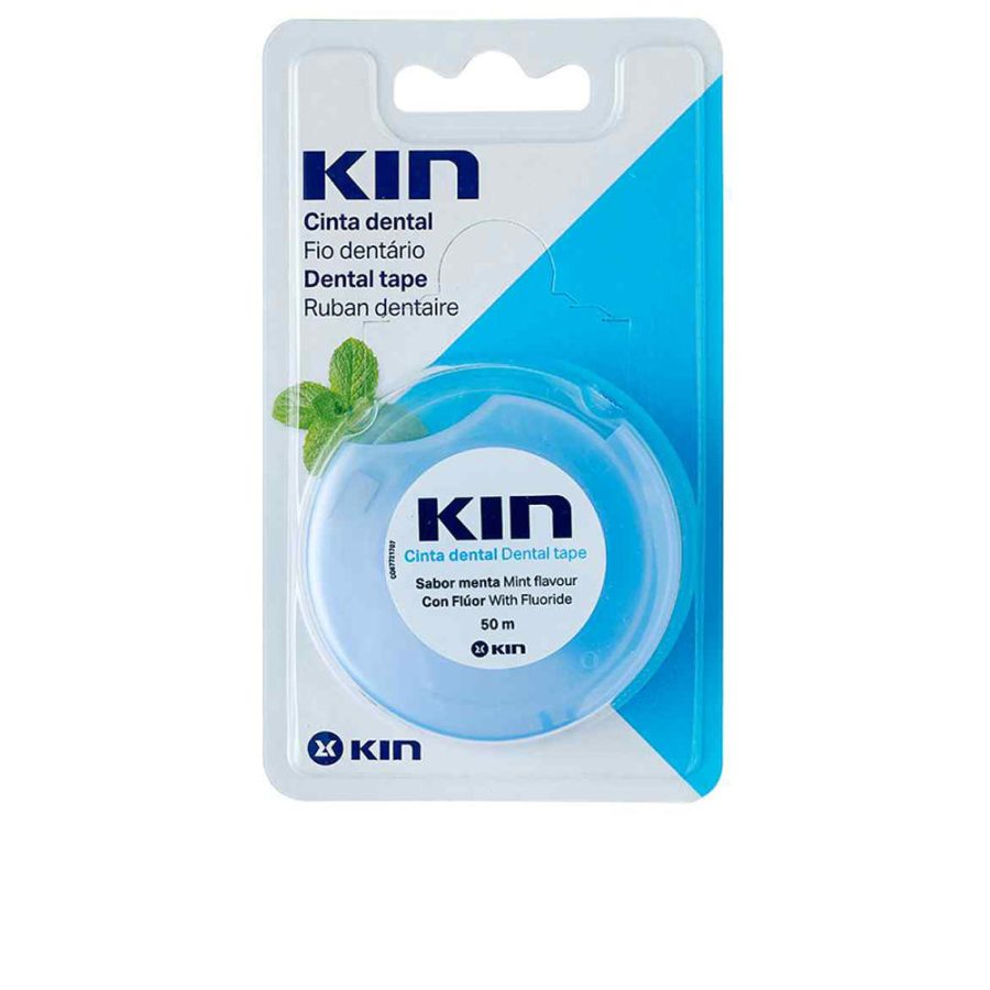 KIN DENTAL TAPE with fluoride #mint 50 ml