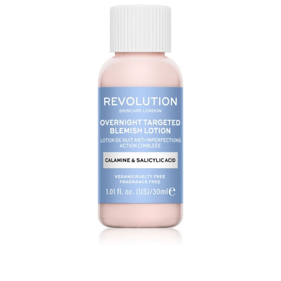 Revolution skincare OVERNIGHT TARGETED BLEMISH LOTION calamine & salicylic acid 30 ml