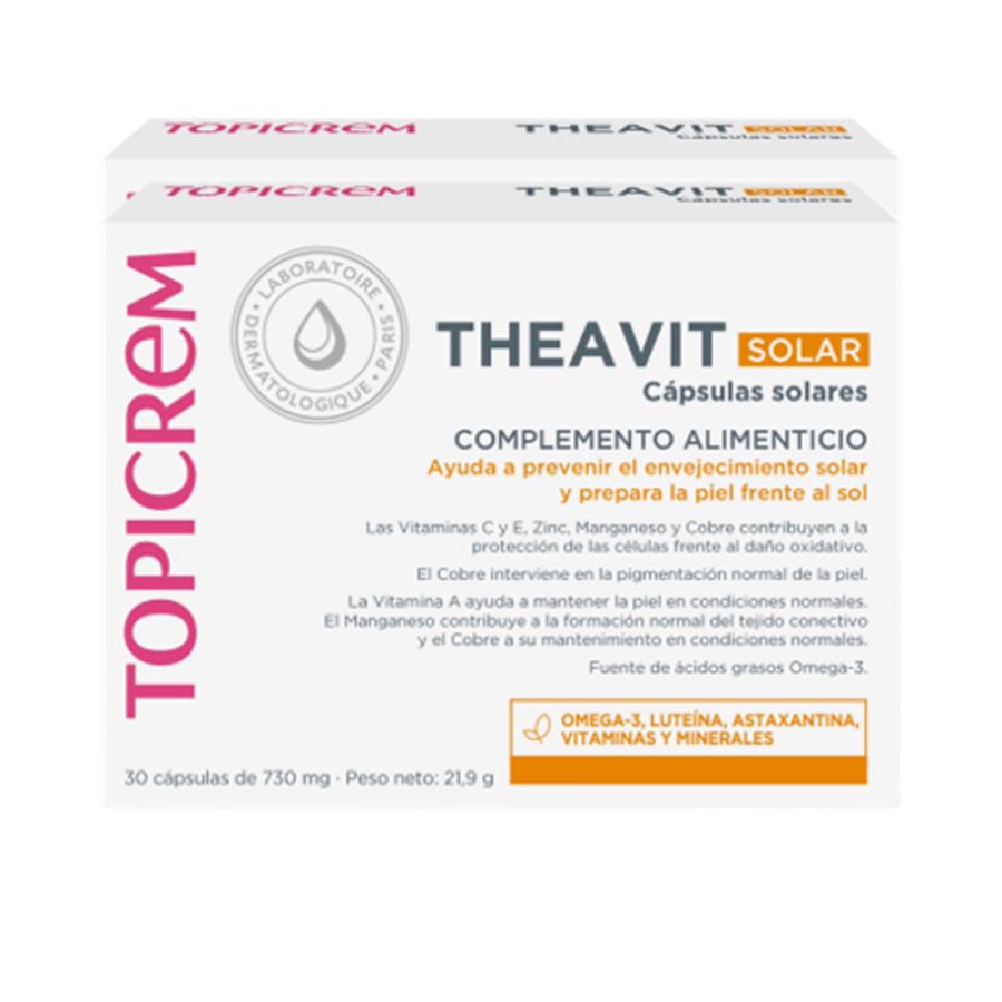 Topicrem SUN PROTECT THEAVIT PACK 2 x 30 capsules