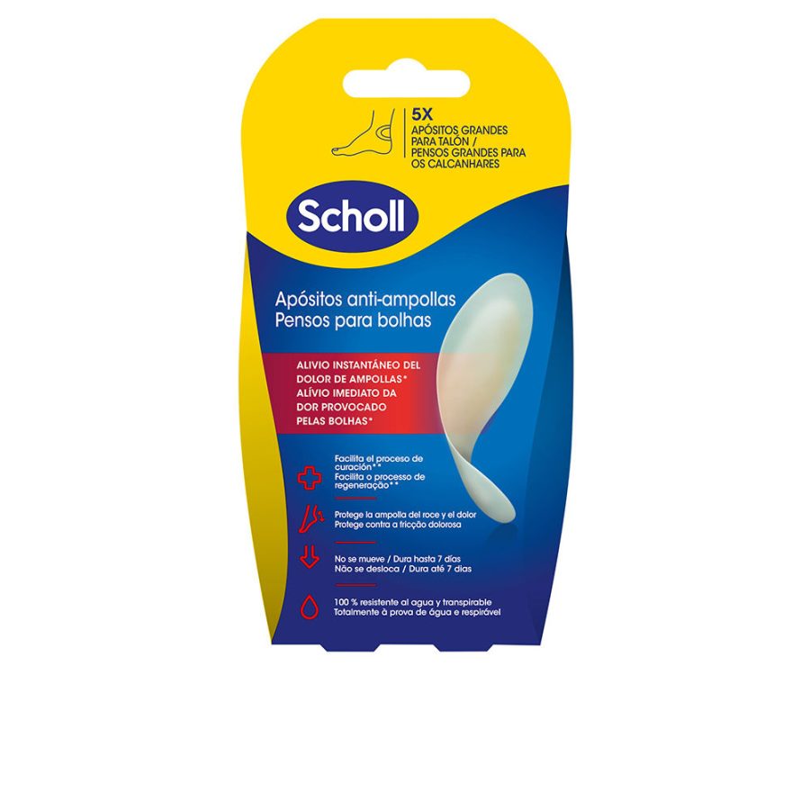 Scholl Large anti-blister DRESSINGS 5 units