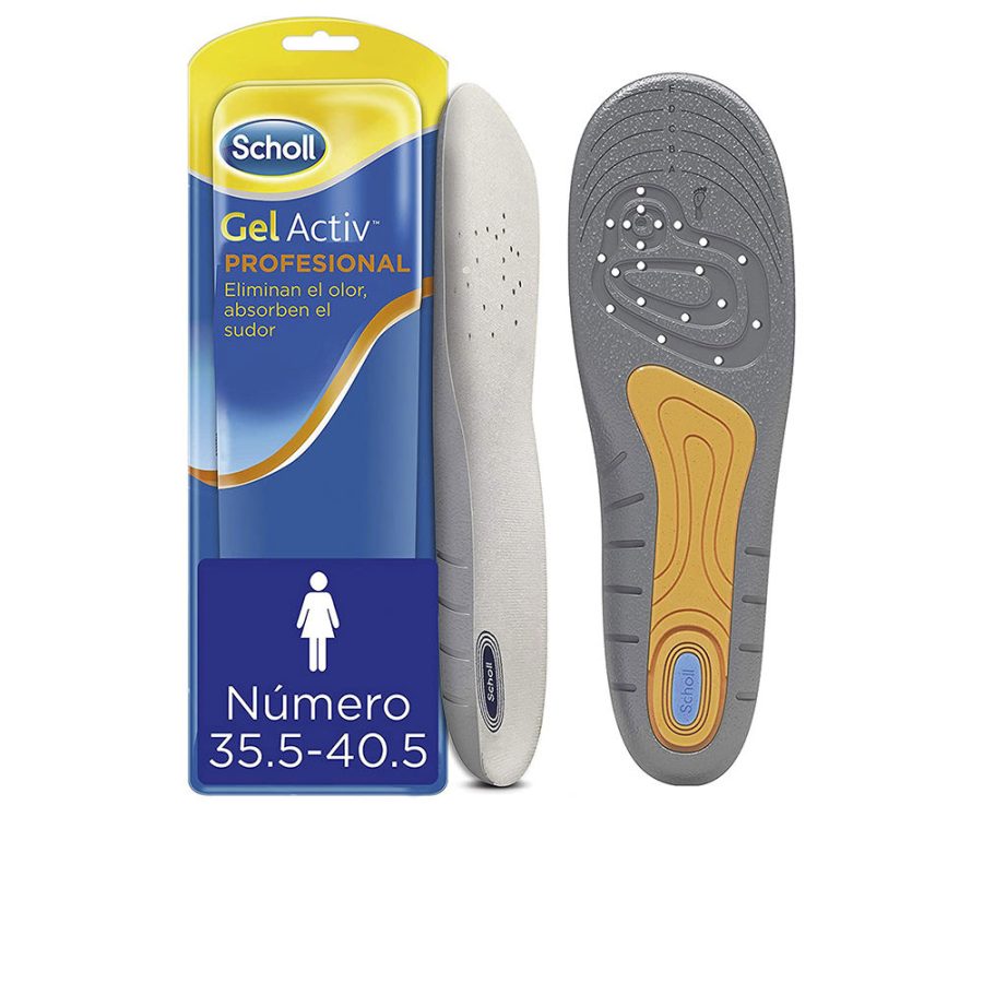 Scholl PROFESSIONAL ACTIV GEL insole for women #Size 35.5-40.5 1 u