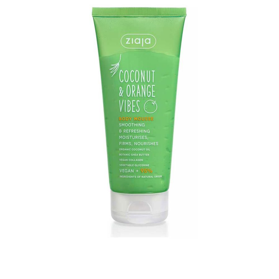 Ziaja COCONUT & ORANGE VIBES softening and refreshing body mousse 200 ml