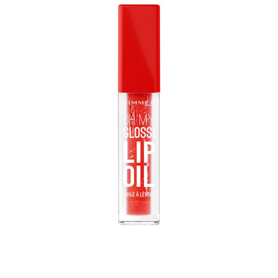 Rimmel london OH MIJN GLANS! lipgloss #004 Levendig Rood 6 ml