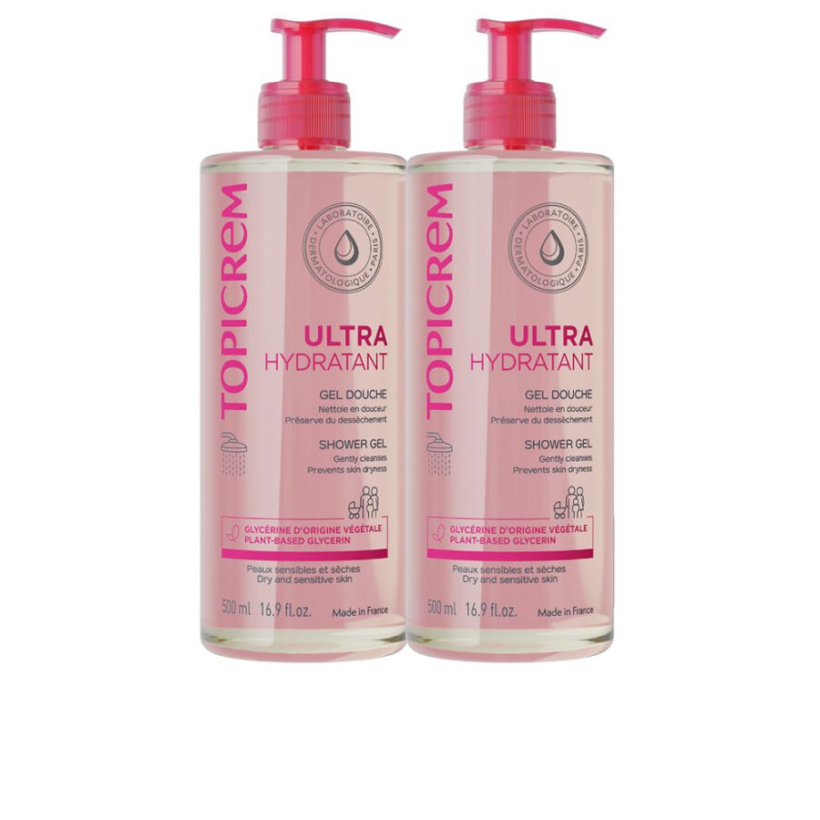 Topicrem UH GENTLE CLEANSING GEL PACK 2 x 500 ml