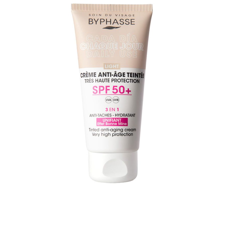 Byphasse Anti-aging FACIAL CREAM with color SPF50+ 50