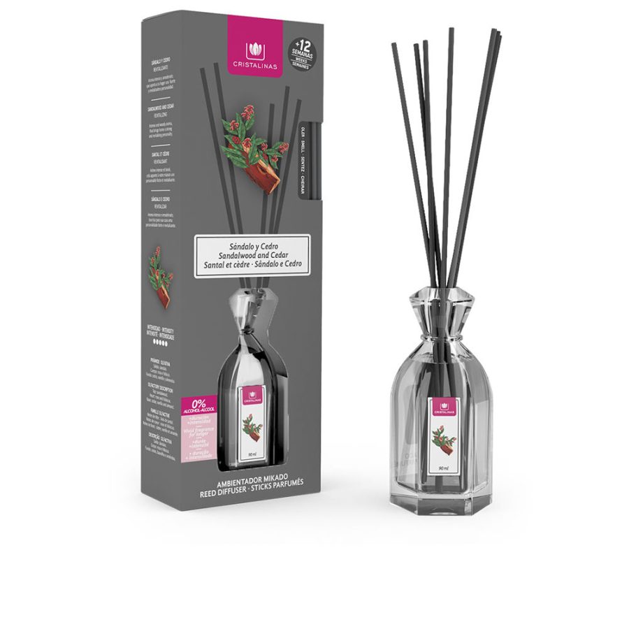 Cristalinas MIKADO air freshener 0% #sandalwood-cedar