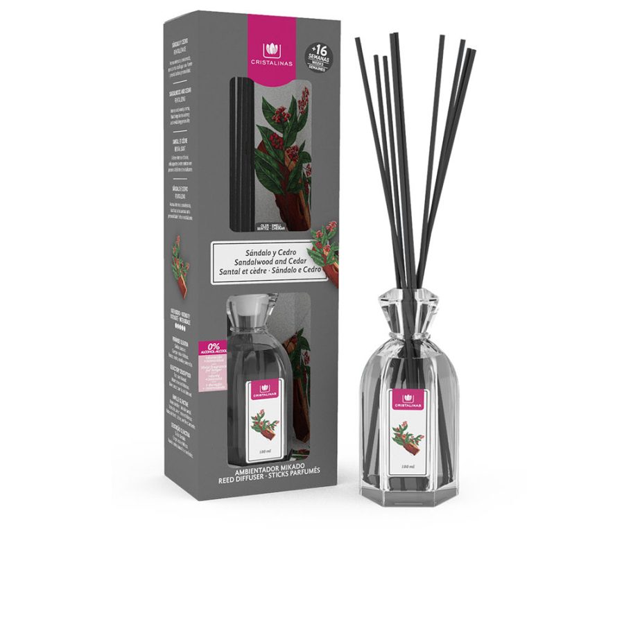 Cristalinas MIKADO air freshener 0% #sandalwood-cedar