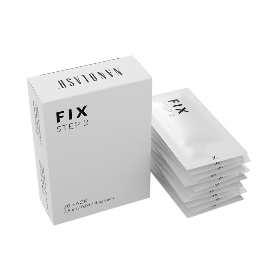 Nanolash FIX STEP 2 eyelash lifting and laminating neutralizer 10 units