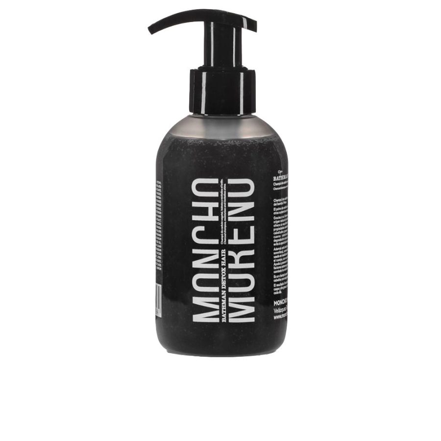 Moncho moreno BATHMAN DETOX HAIR charcoal shampoo