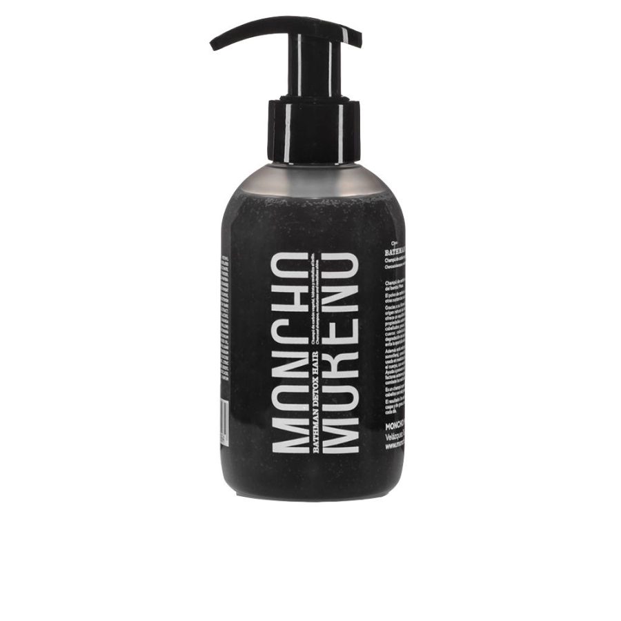 Moncho moreno BATHMAN DETOX HAIR charcoal shampoo