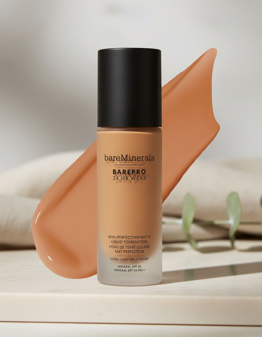BAREPRO 24HR WEAR matte liquid foundation SPF20 #Light 26 Cool 30 ml 2 BAREPRO 24HR WEAR matte liquid foundation SPF20 #Light 26 Cool 30 ml - Image 2