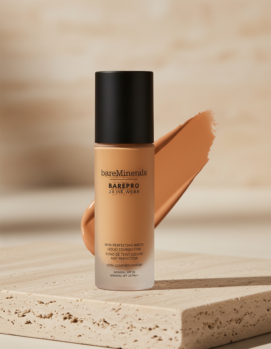 BAREPRO 24HR WEAR matte liquid foundation SPF20 #Light 27 Cool 30 ml 2 BAREPRO 24HR WEAR matte liquid foundation SPF20 #Light 27 Cool 30 ml - Image 2