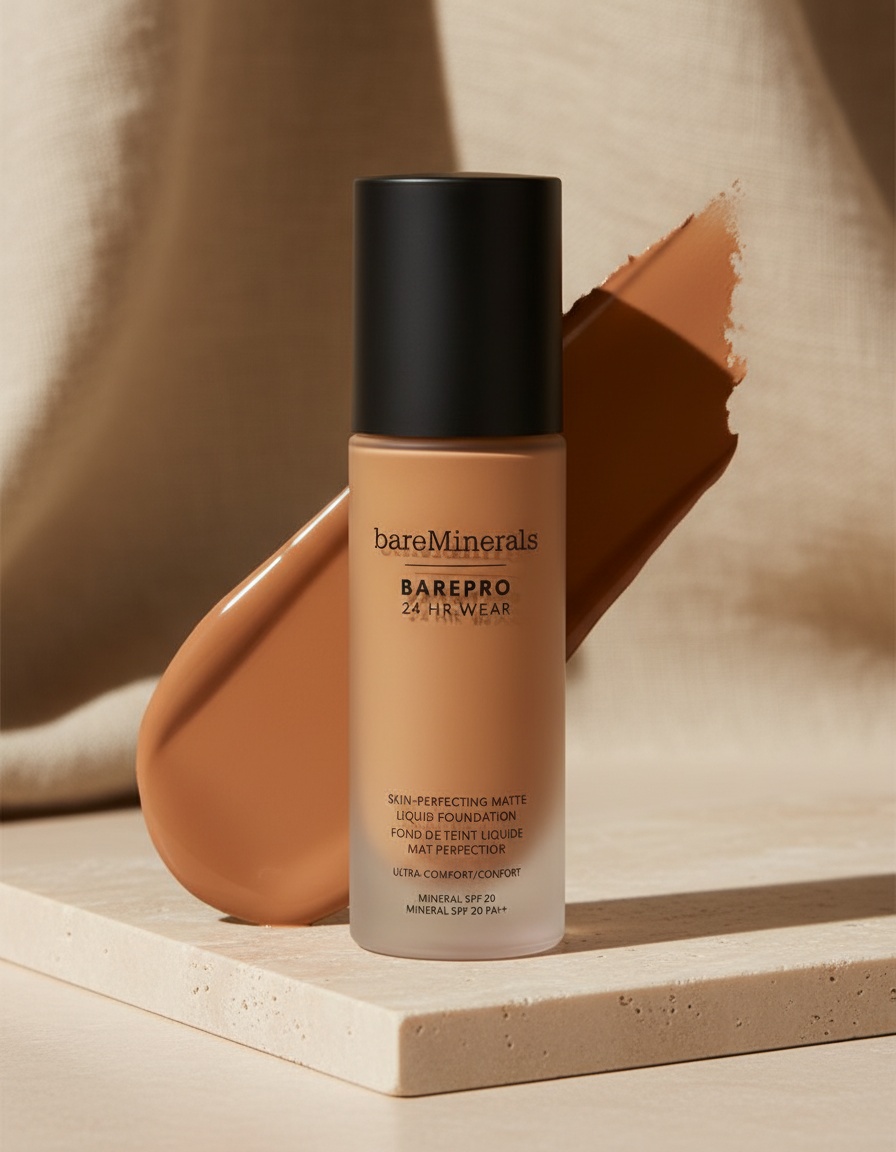 BAREPRO 24HR WEAR matte liquid foundation SPF20 #Medium 35 Warm 30 ml 2 BAREPRO 24HR WEAR matte liquid foundation SPF20 #Medium 35 Warm 30 ml - Image 2