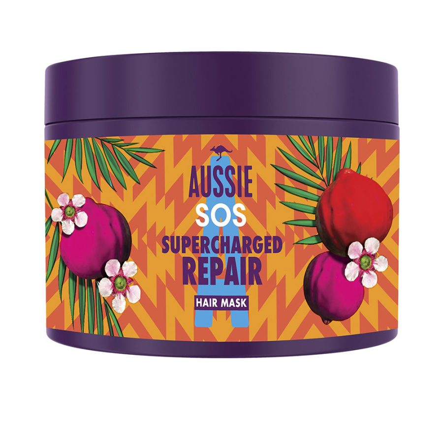 Aussie SOS SUPERCHARGED REPAIR hair mask 450 ml