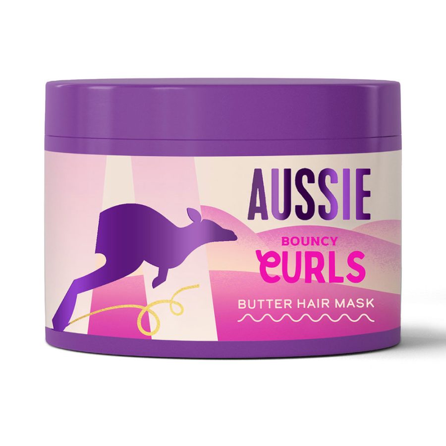 Aussie BOUNCY CURLS butter hair mask 450 ml