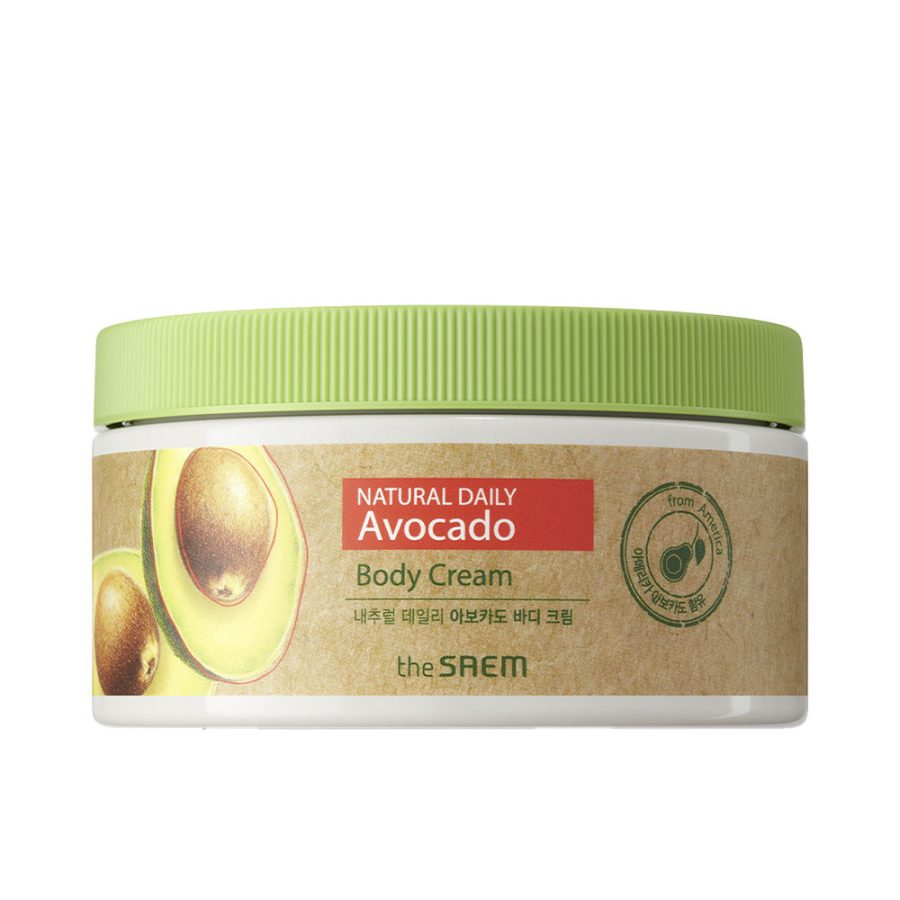 The saem NATURAL DAILY AVOCADO body cream 300 ml