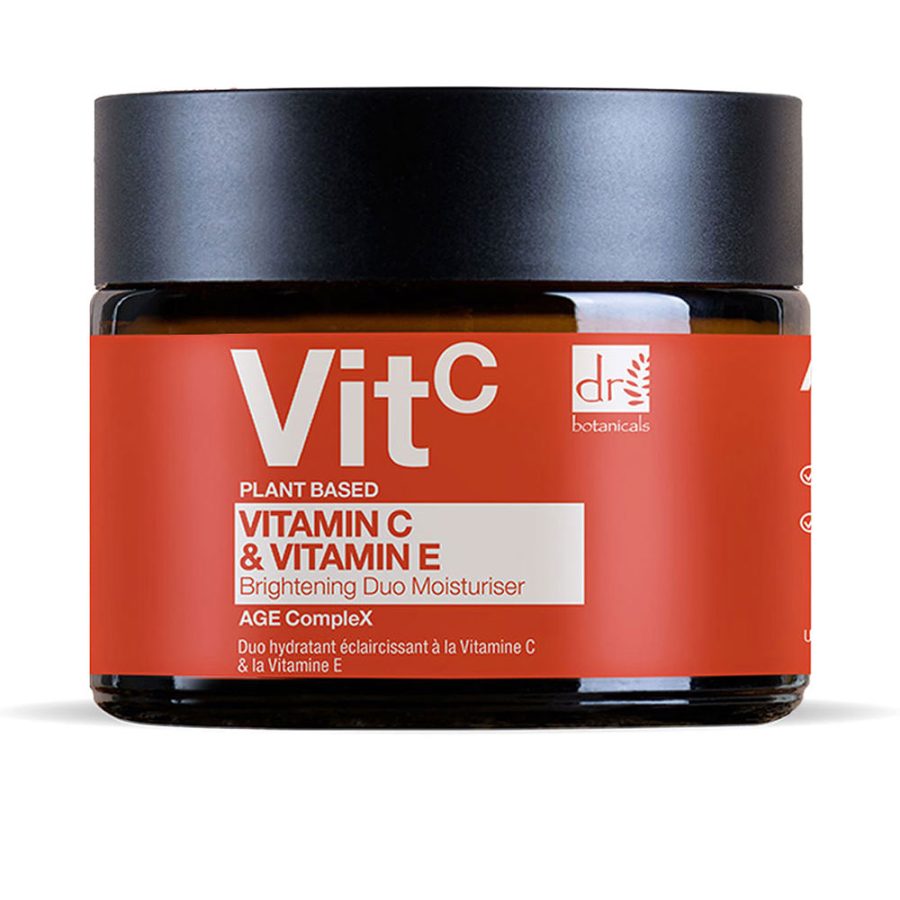 Dr. botanicals VIT C brightening moisturizing duo vitamin C 1% & vitamin E 60 ml