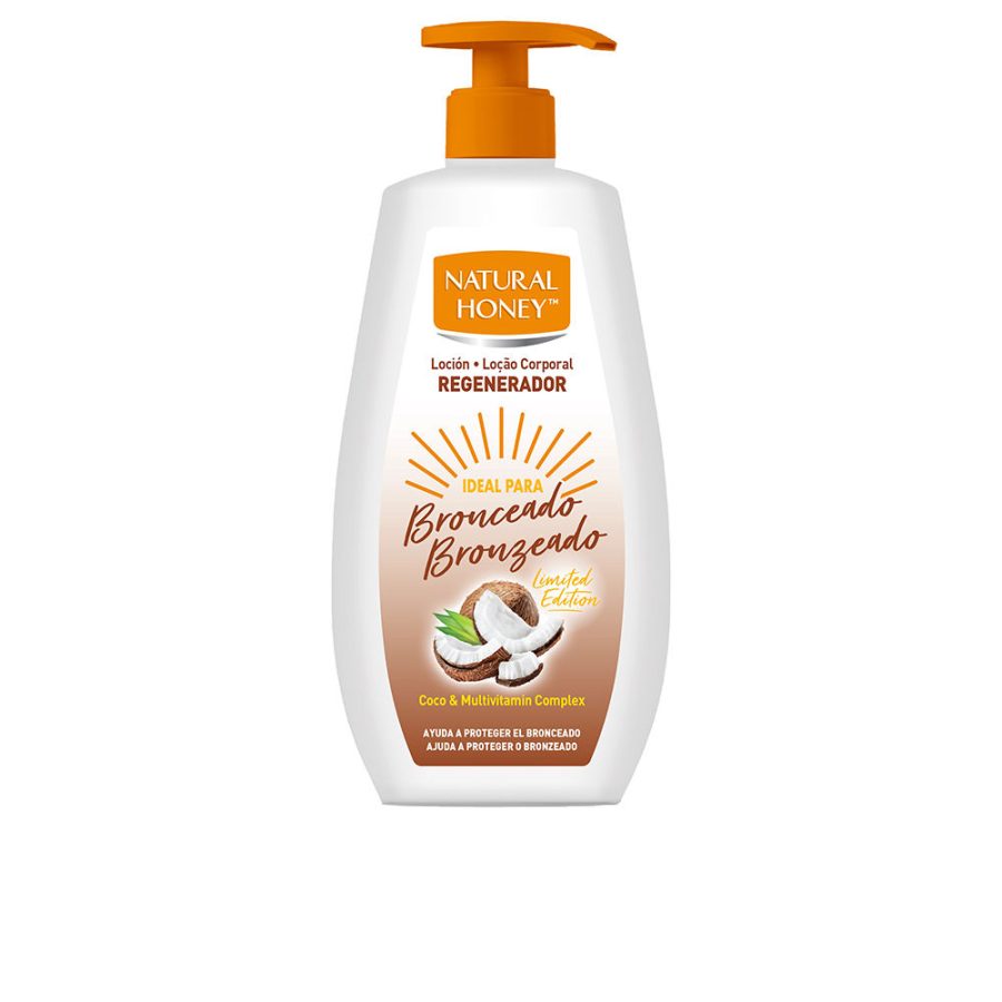 Natural honey COCO BRONCEADO loción corporal 360 ml