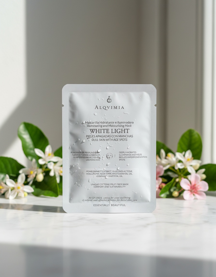 ESSENTIALLY BEAUTIFUL WHITE LIGHT facial mask 1 u 2 ESSENTIALLY BEAUTIFUL WHITE LIGHT facial mask 1 u - Image 2