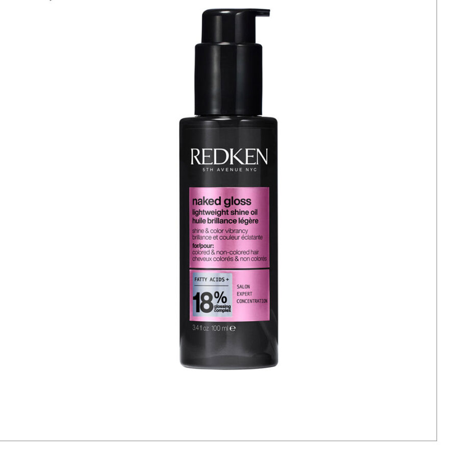 NAKED GLOSS ultra-light oil with a mirror-like shine and thermal protection 100 ml