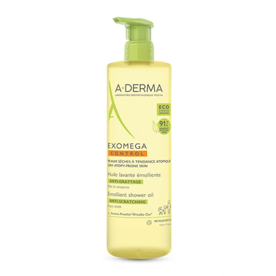 A-derma EXOMEGA CONTROL aceite ducha emoliente 500 ml