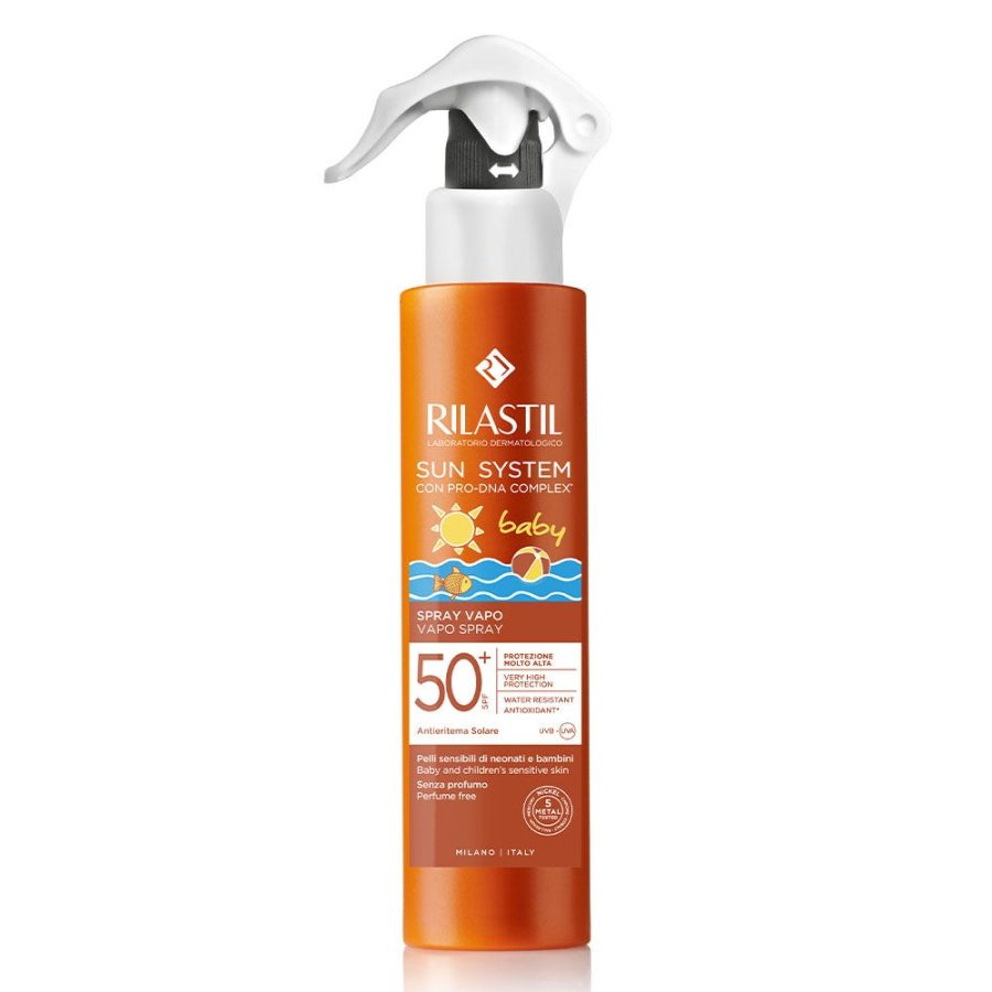 Rilastil SUN SYSTEM SPF50+ BABY transparent spray 200 ml