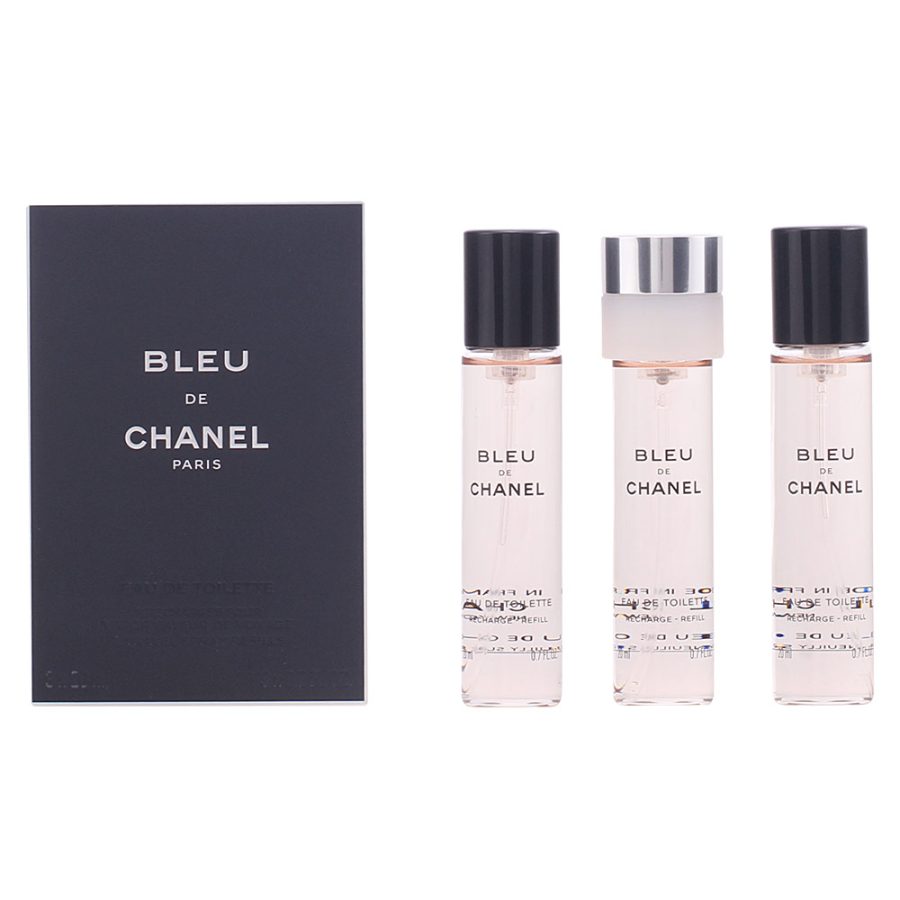 Chanel BLEU eau de toilette spray refill 3 x 20 ml