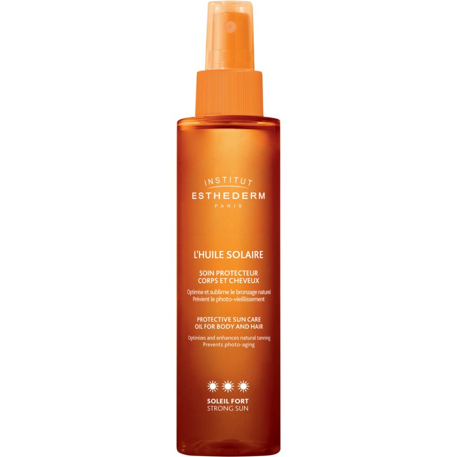 Institut esthederm L'HUILE SOLAIRE strong sun body and hair spray 150 ml