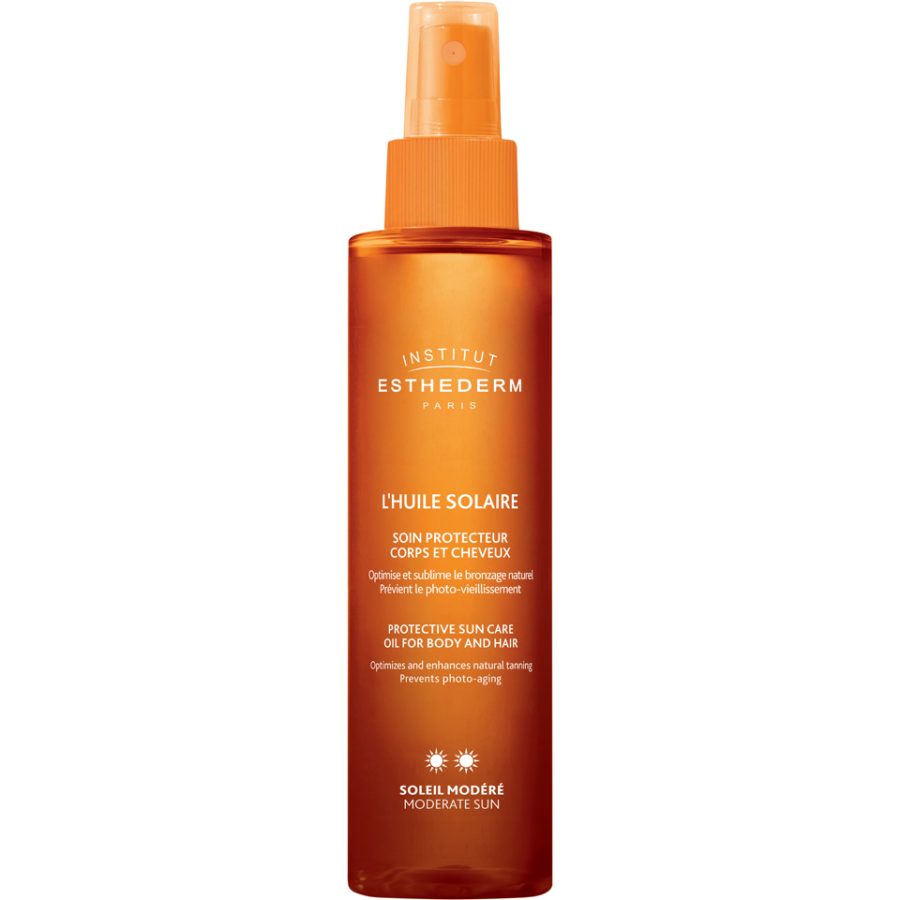 Institut esthederm L'HUILE SOLAIRE moderate sun body and hair spray 150 ml