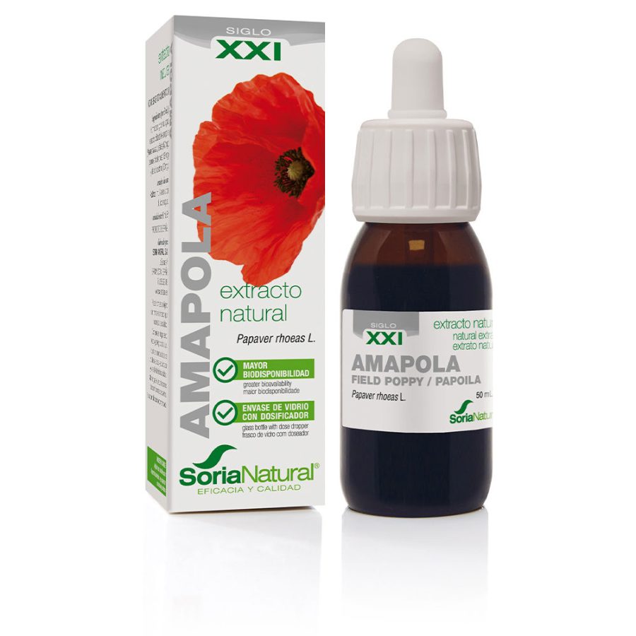 Soria natural EXTRACTO NATURAL amapola 50 ml