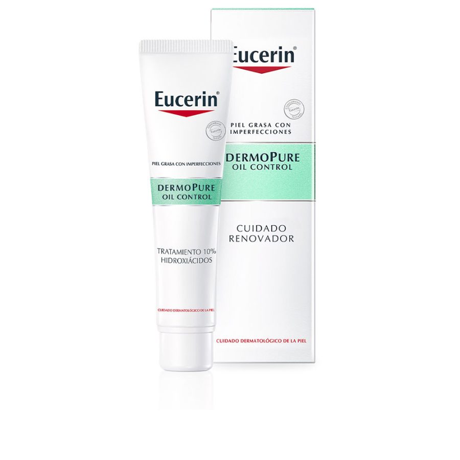 Eucerin DERMOPURE oil control tratamiento 10% hidroxiácidos 40 ml