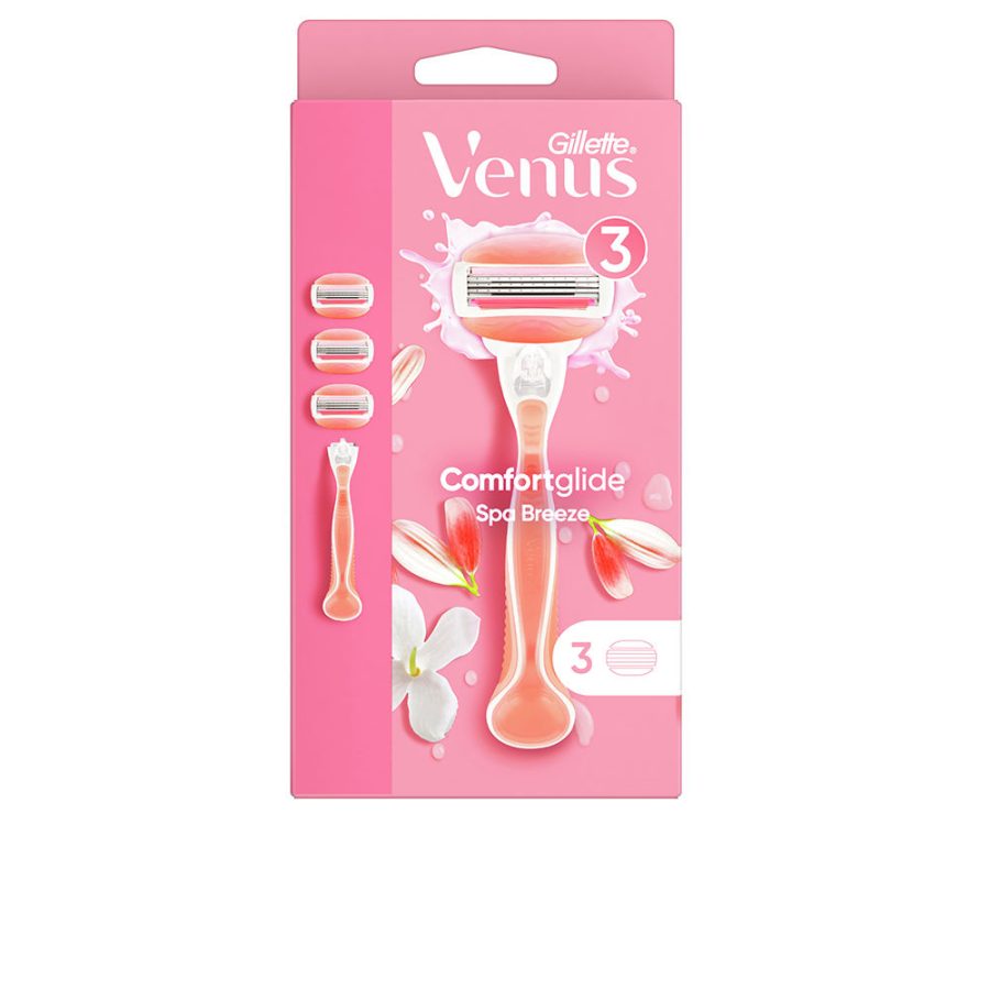 Gillette VENUS SPA BREEZE machine + 3 vullingen