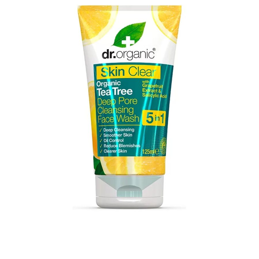 Dr. organic SKIN CLEAR facial cleanser 125 ml