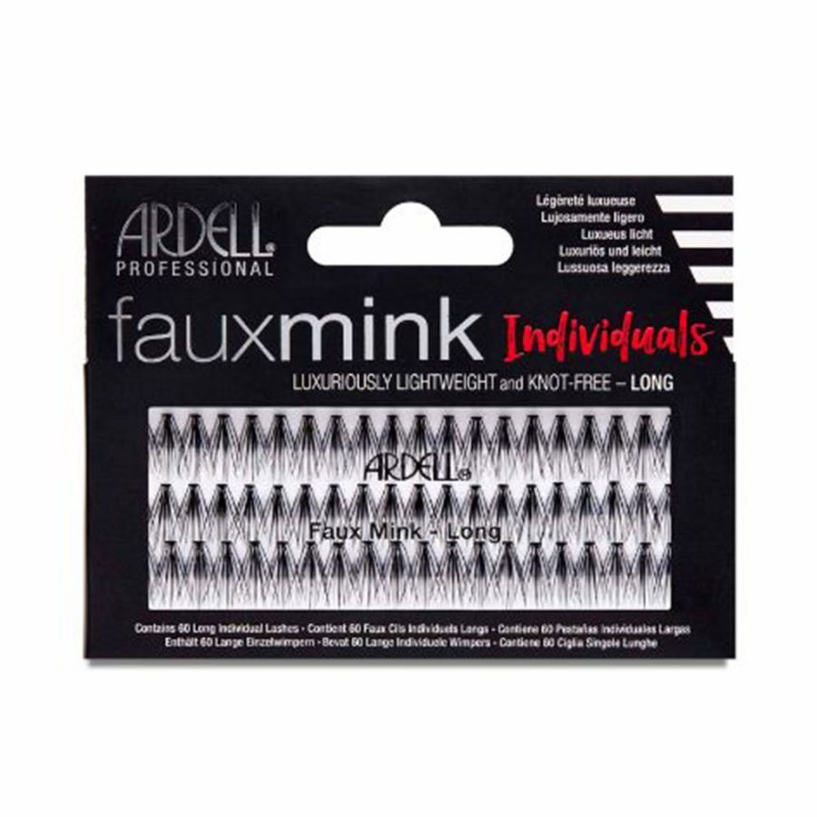 Ardell FAUX MINK pestañas individuales negras 1 stuk