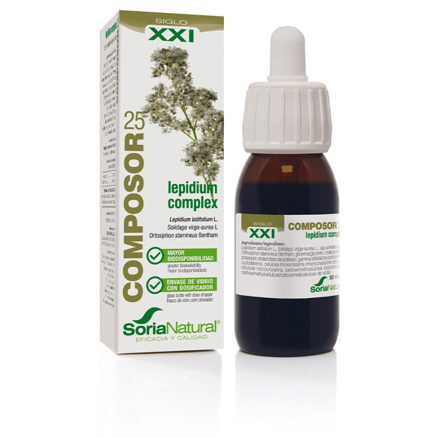 Soria natural COMPOSOR 25 lepidium complex 50 ml