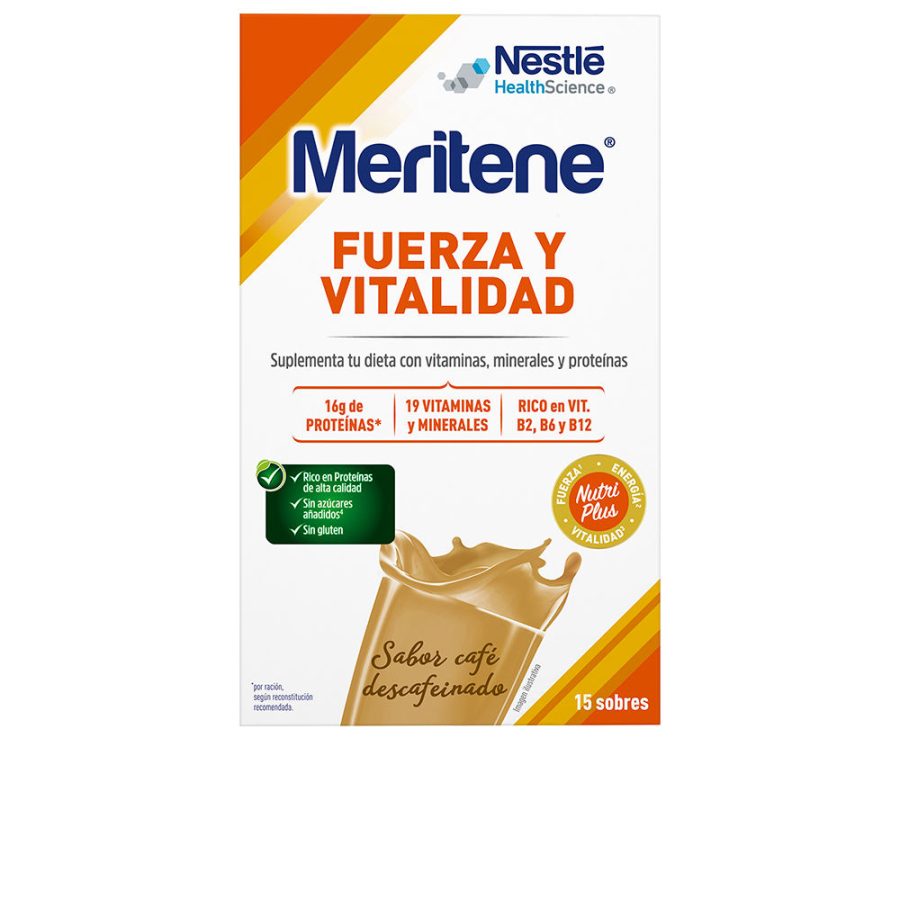 Meritene Decaffeinated Coffee Flavor Shake 15 Envelopes