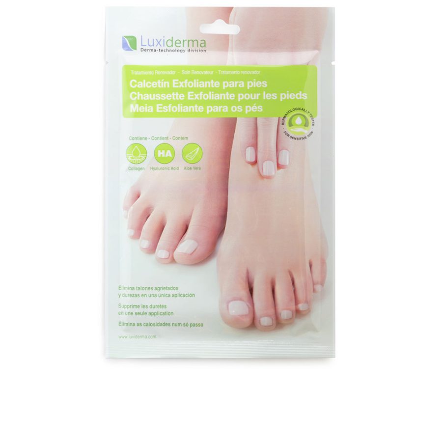 LUXIDERMA exfoliating socks for feet 2 pcs