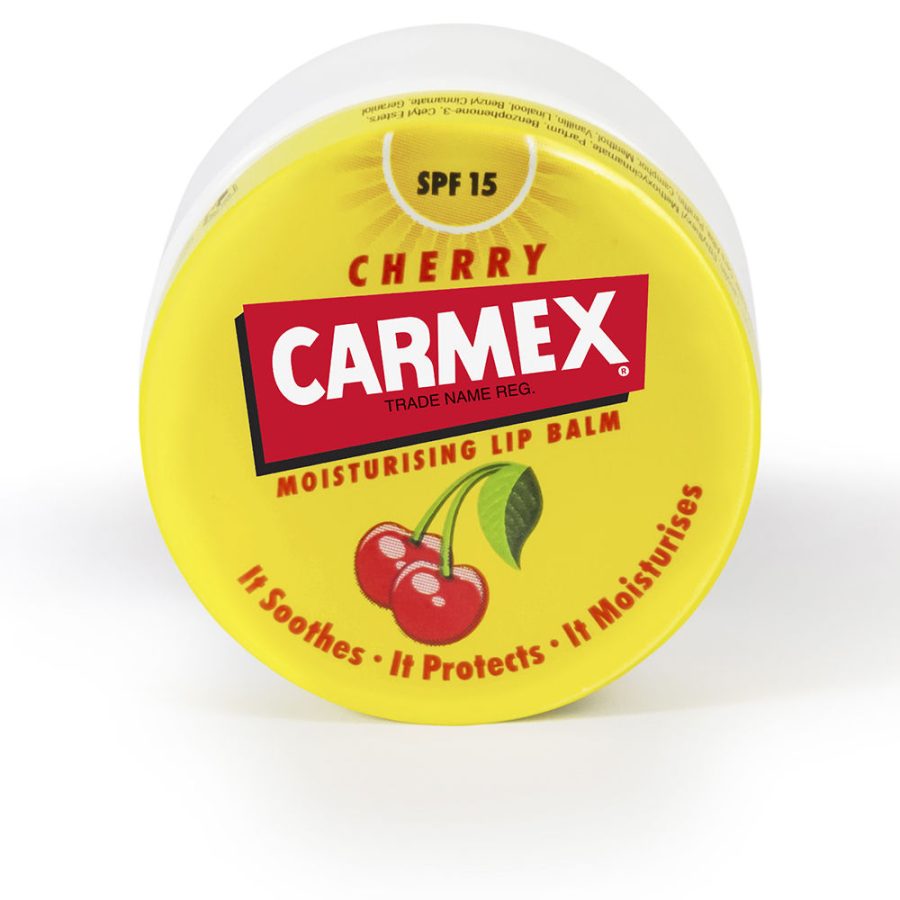 Carmex CHERRY moisturizing balm jar SPF15 7.5 gr