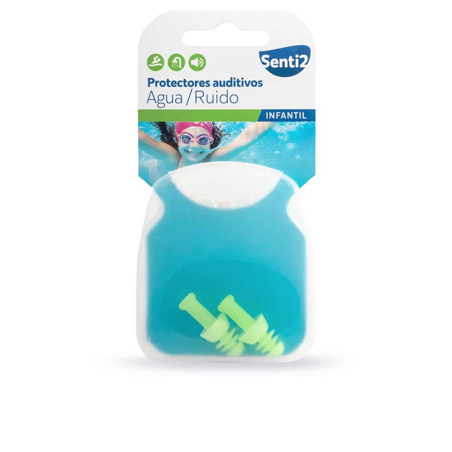 Senti2 PROTECTORES AUDITIVOS infantil agua & ruido silicona 2 u