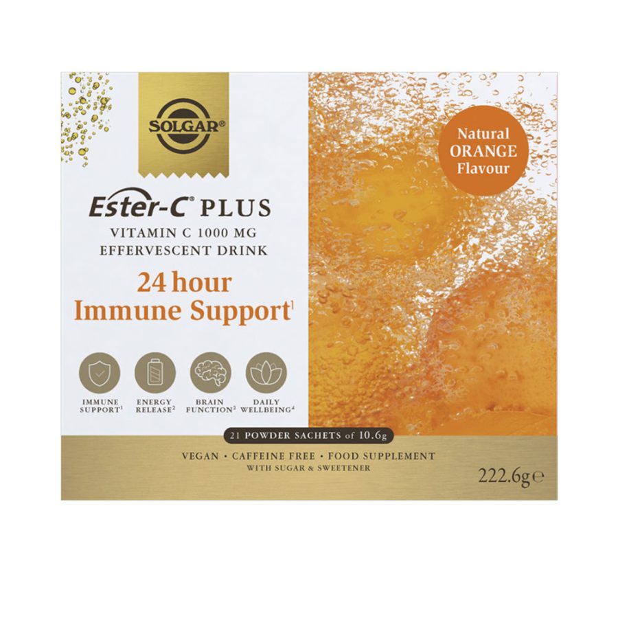 Solgar Ester-C Plus Vitamin C Effervescent Powder 21 units