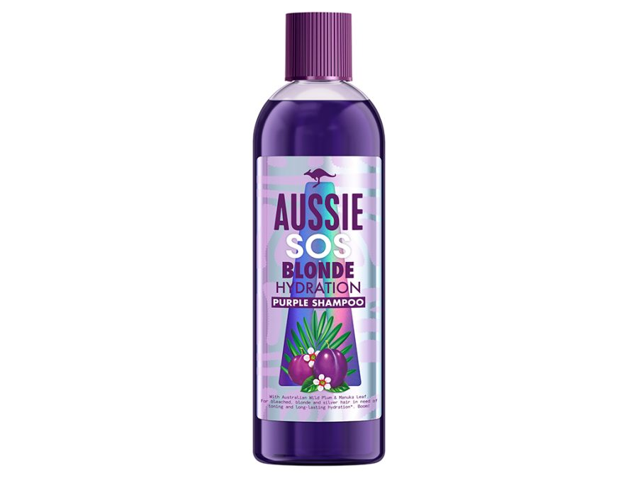 Aussie SOS BLONDE & HYDRATE purple shampoo 290 ml