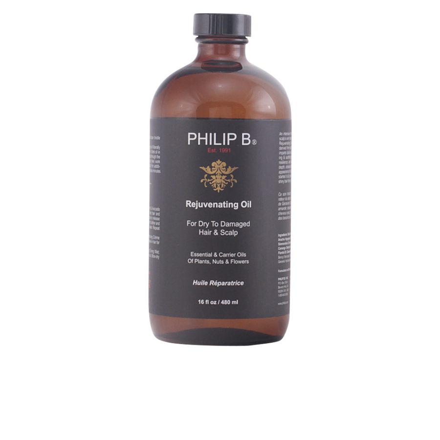 Philip b REJUVENATING OIL for dry to damaged hair & scalp